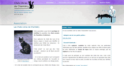 Desktop Screenshot of chatslibreschambery.com
